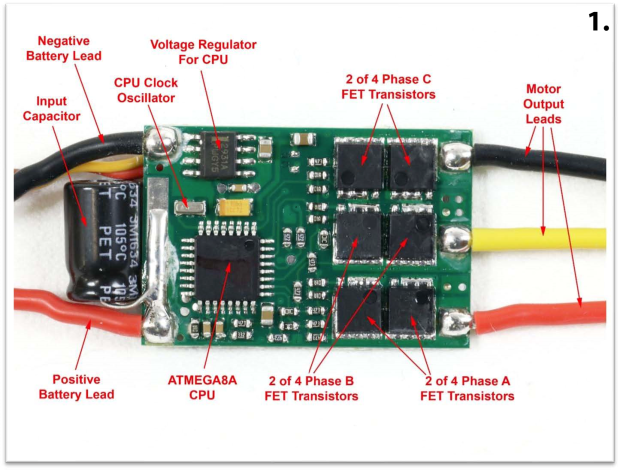 Brushless Speed Controllers, An Inside Look | The National Robotics ...